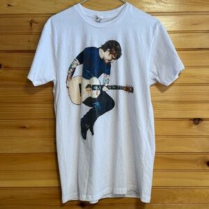 Rock Me Ed Sheeran White Tee Size Medium